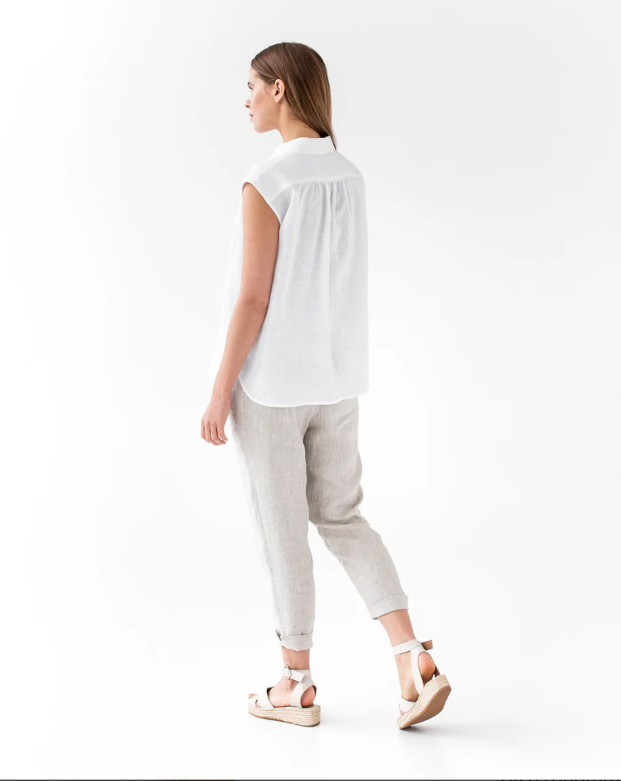 Women's DAISY Linen Blouse