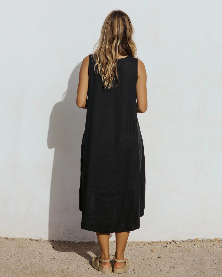 Women's SCOUT Linen Midi Dress