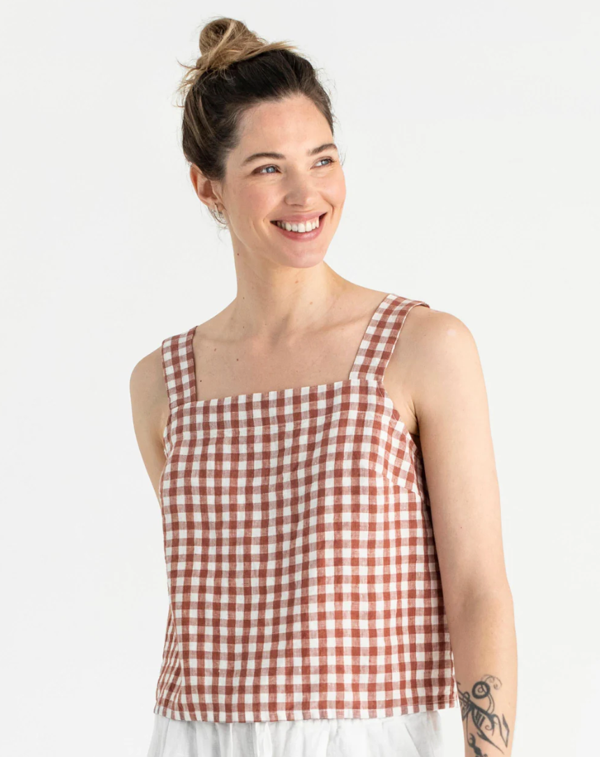 Women's SEDONA Linen Tank